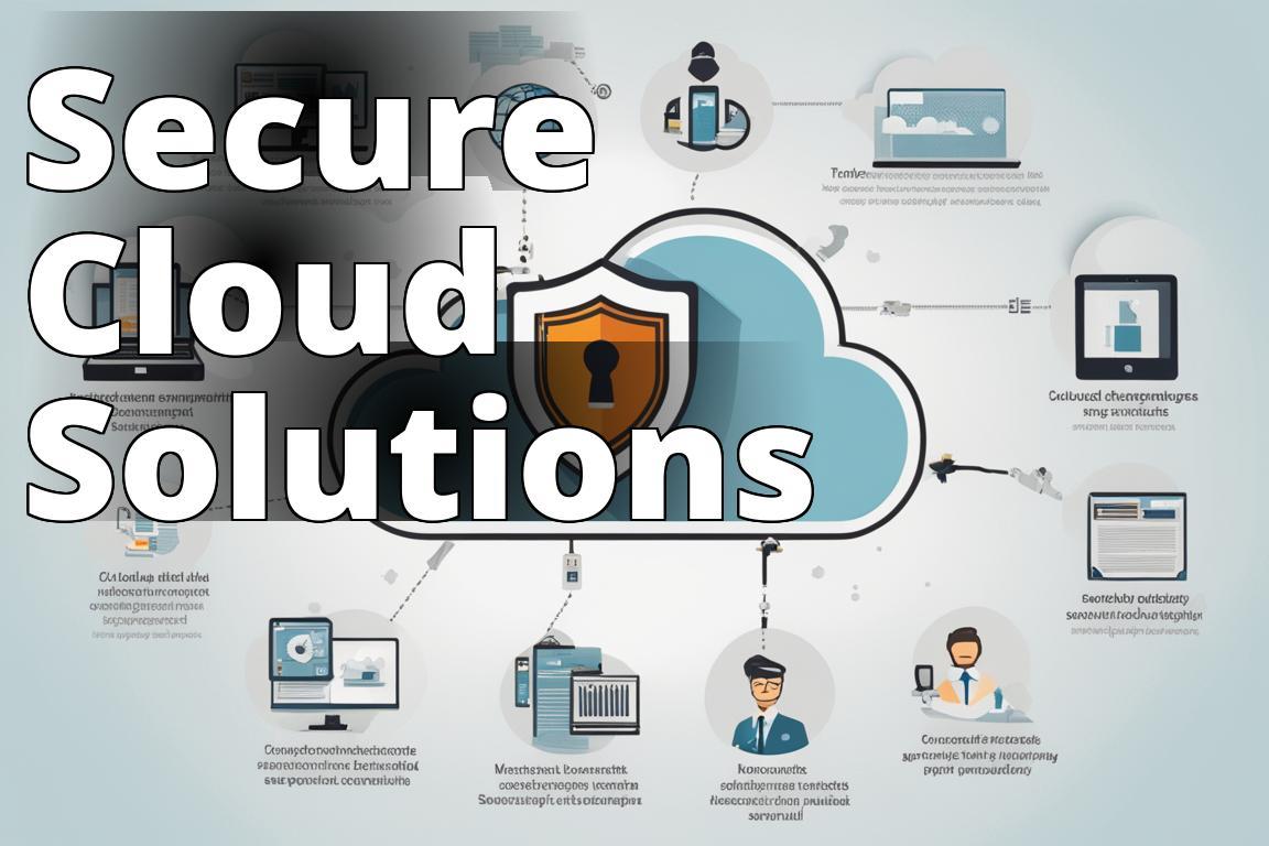 The featured image should depict a secure cloud environment with visual representations of encryptio