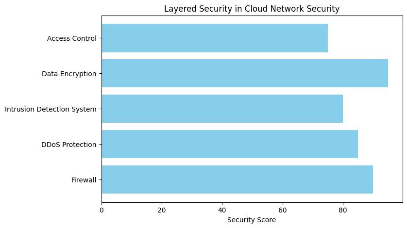 What is cloud network security?